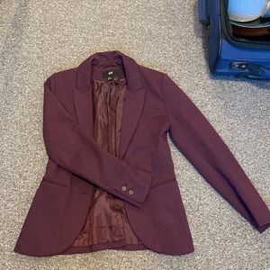 Maroon H&M blazer